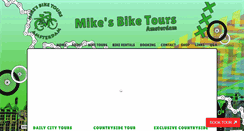 Desktop Screenshot of mikesbiketoursamsterdam.com